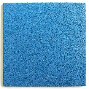 След кафельной спортивной площадки безопасности Rubberlok основания асфальта ISO идущий