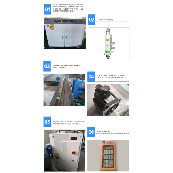 IPG 3000w Fiber Laser Sheet Metal Cutter 1500X3000mm