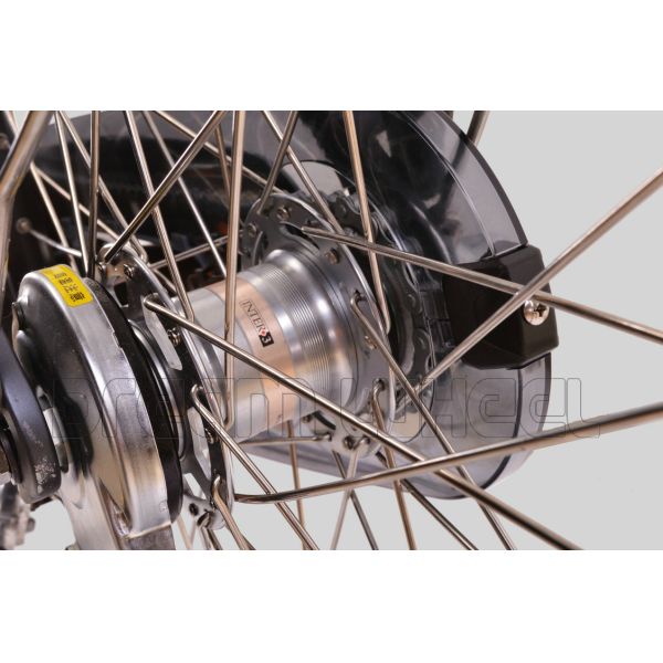 36V 250W City Mid Motor Electric Bike EN15194 25km/H Disc Brake For Front