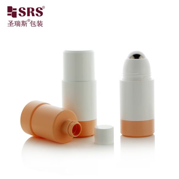 50ml PP PCR Refillable Roll On Bottle for Cosmetics