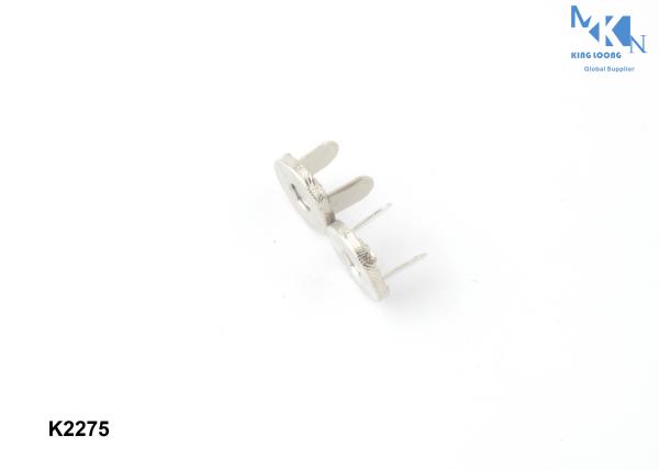 12mm Diameter Hidden Magnetic Purse Closures , Magnetic Snap Closures For Purses