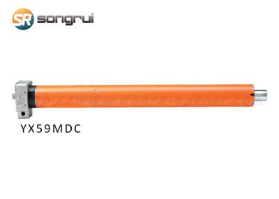 Obturador tubular do rolo do motor do motor da ultrapassagem manual da C.C. 24V
