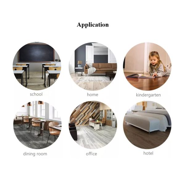 Водоустойчивый твердый настил 6mm GKBM DM-W40044 винила SPC ядра