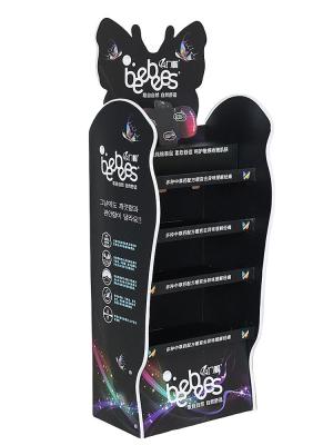 Honeycomb Board POP Cardboard Stand Display Structure Flat Packed Shipping Method