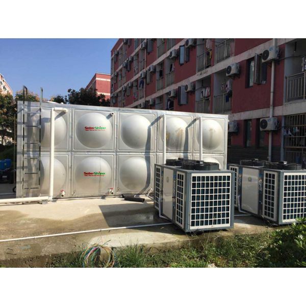 Big Air Source Heat Pump Water Heater , Commercial Water Heater For Hotels