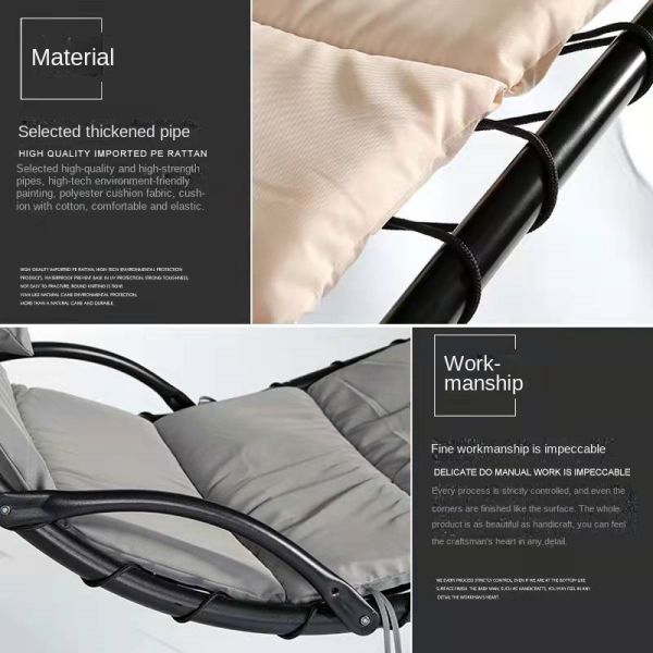 General Outdoor Furniture Hanging Chair Swings Garden Hammocks Chairs Patio Swing Chair with Stand