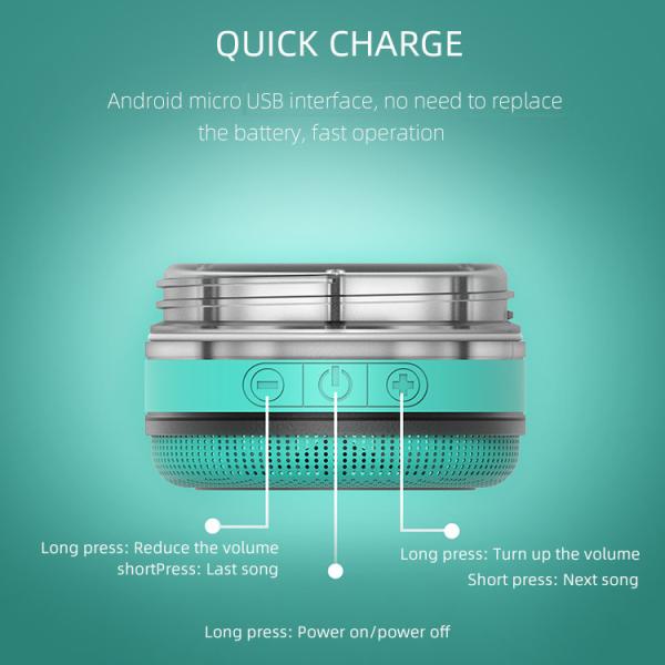 Waterproof Wireless Hd Sound Blue tooth Speaker For Outdoor