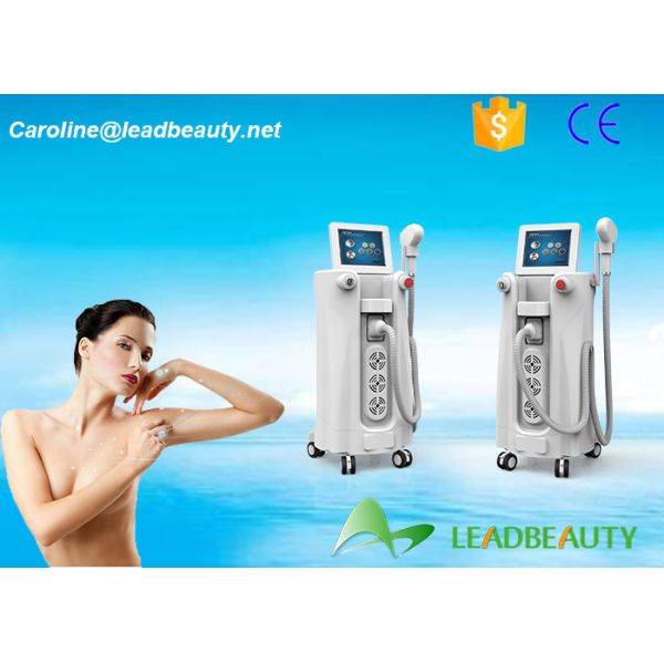 Commercial 808nm Diode Laser Hair Removal , laser depilation machine vertical type