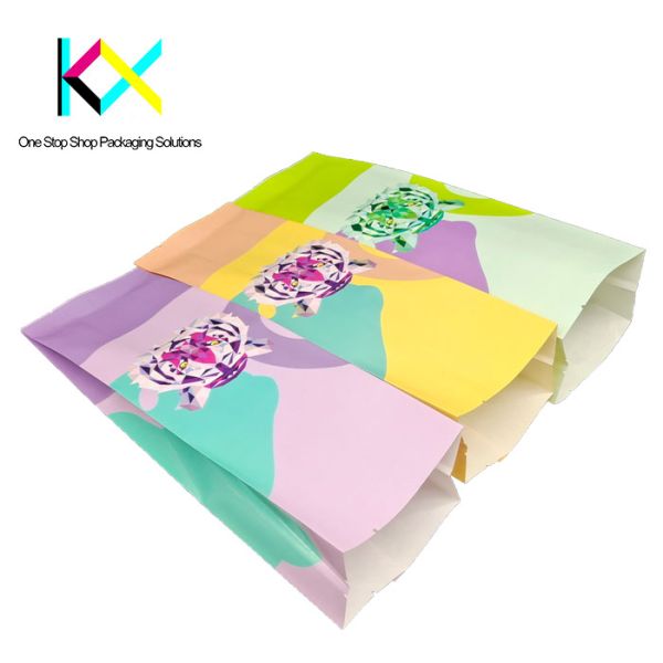 MOPP Custom Quad Seal Bag Side Gusset Packaging Bag Multiple Designs