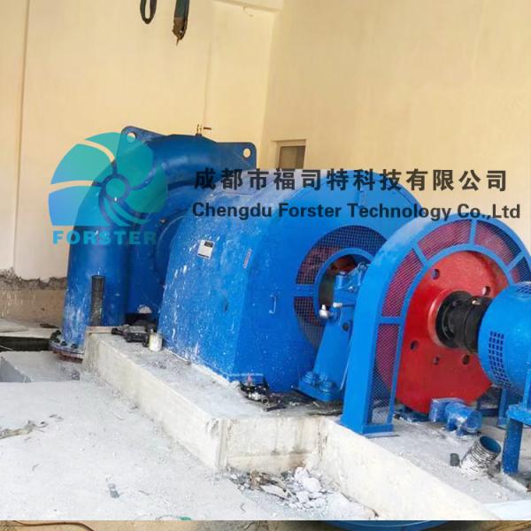 Gerador de turbina automatizado 380v do controle hidro 400v para o rio