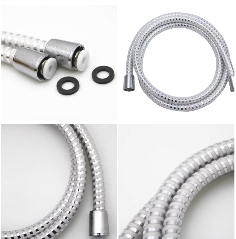 Ultra-Flexible Stainless Steel Shower Hose 1.5-meter for Modern Bathroom Design