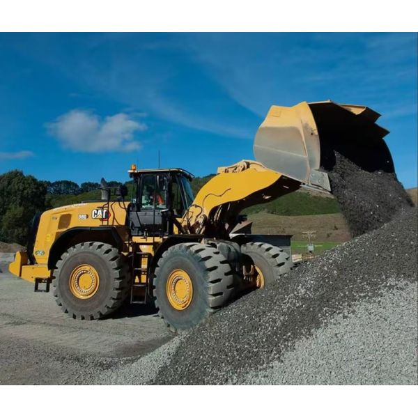 Caterpillar 980G 980M Колесные погрузчики Строительное оборудование Подержанные кошачьи погрузчики для продажи