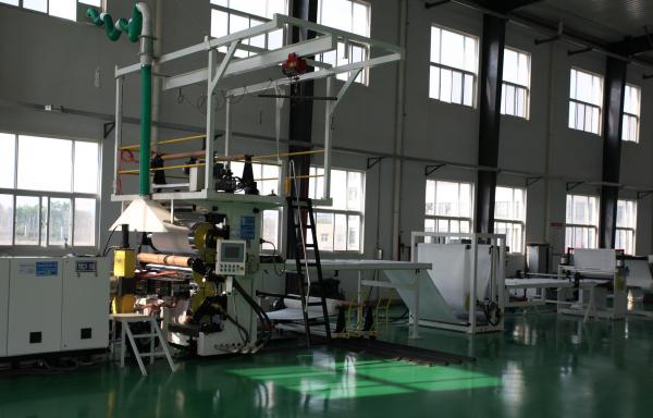 Singel Screw PP PC PE Waterproof Membrane Sheet Extruder Process