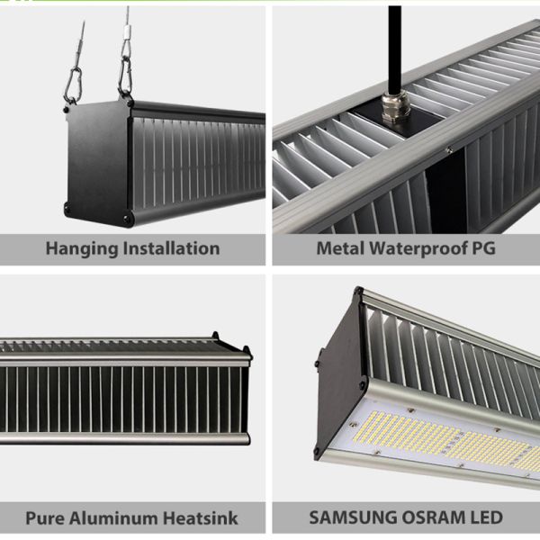 TL650 PAR 1755umol/S Greenhouse Led Grow Lights 630W For Veg / Flower