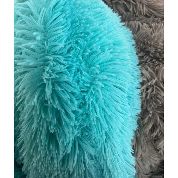 Knitted PV Plush Toy Fabric with 100% Polyester Back Material and Durable Texture