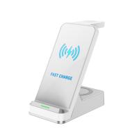 18W datilografam C 3 em 1 suporte sem fio de carregamento do carregador de Qi do suporte para IPhone Airpod Iwatch