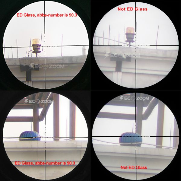 Aluminum Alloy Big Caliber ED Lens Riflescope 4-50x75 For 2000yards Shooting