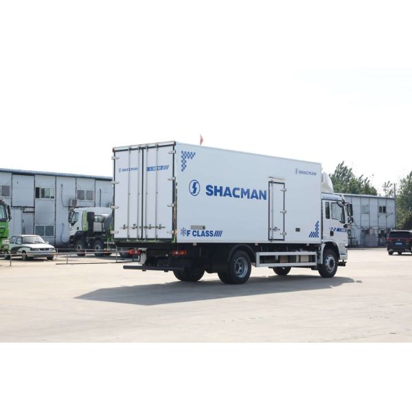 SHACMAN L3000 camioneta de carga 4x2 340hp camión de camión 290hp Euro II Blanco 6 ruedas camión de carga