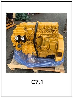CAT C7 Diesel Engine | C7 6-Cylinder Turbocharged Industrial Diesel Engine