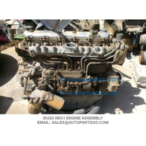Используемый двигатель дизеля 6БГ1Т 6БД1 запасных частей запасных частей ИСУЗУ двигателя 6БГ1 Исузу