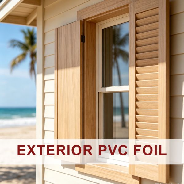 Industrial Grade Exterior Architectural Wrap Film , Anti UV PVC Foil For Furniture