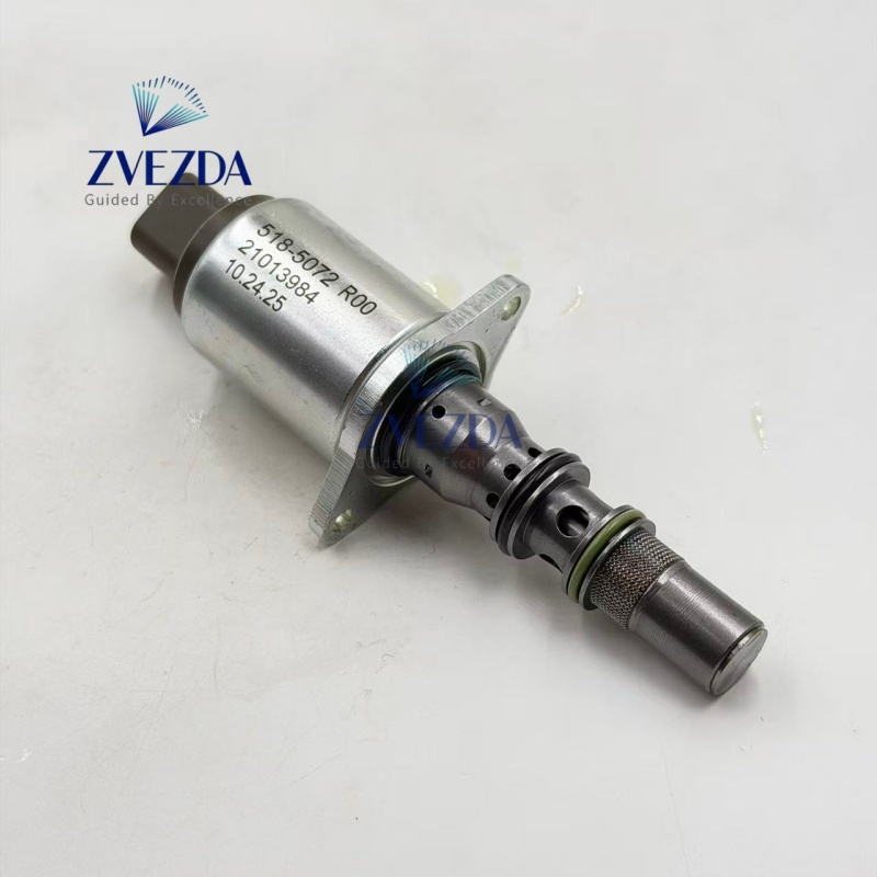 ZVEZDA Hydraulic Proportional Solenoid Valve 518-5072 R00 21013984 Fit 735C、740、740C、740GC