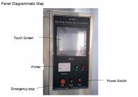 Machine de cheminement à haute tension automatique ASTM D2303 d'essai d'inflammabilité de l'index IEC60587-2007