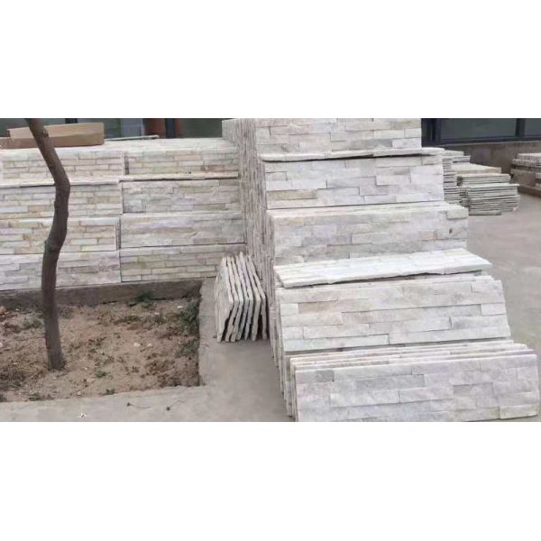 Natural slate cultural stone sawn cut split China grey black white color