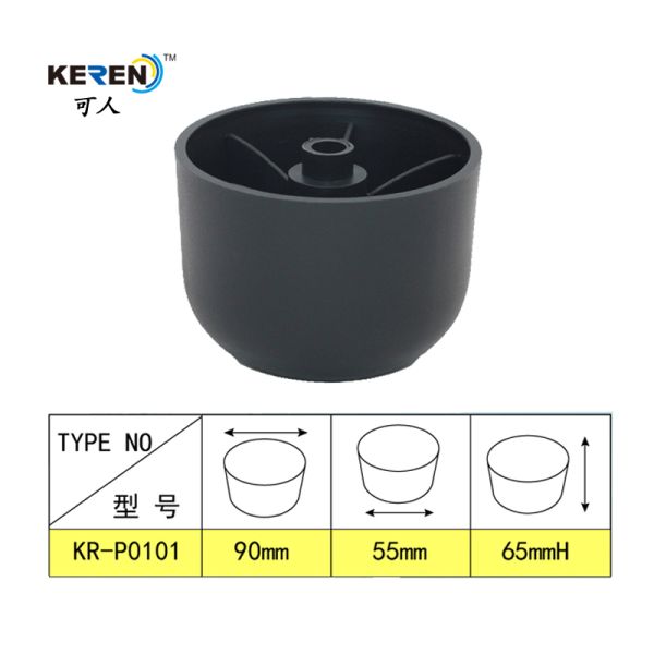 Non Toxic KR-P0101 55mm 85g Replacement Bed Legs Risers