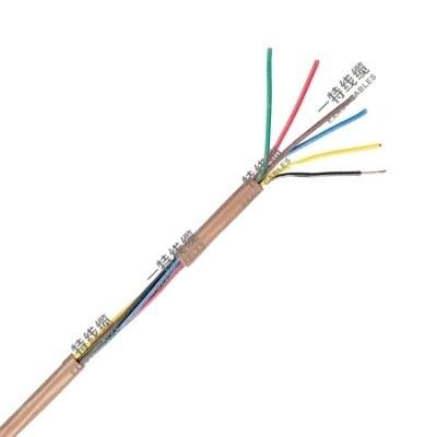 Cabos precisos 8X0.5mm Marrom Cable de alarme de RCP não blindado En50575 IEC6032-1 para o mercado do Reino Unido
