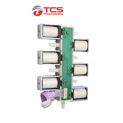 Fin normale miniature de 12 de volt de l'eau manières de la vanne électromagnétique 2 pour le fabricant de café