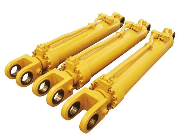 Wheel Loader Smaller Excavator Hydraulic Cylinder Steel Body Material