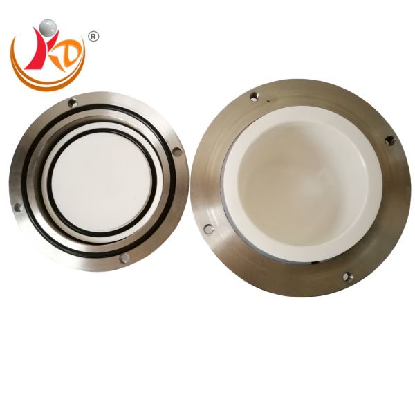 Bouteille à billes en zirconium avec boîtier en acier inoxydable utilisée pour