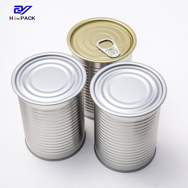Food Grade Tinplate Pet Food Can with 350ml Volume and Easy Open Lid Factory