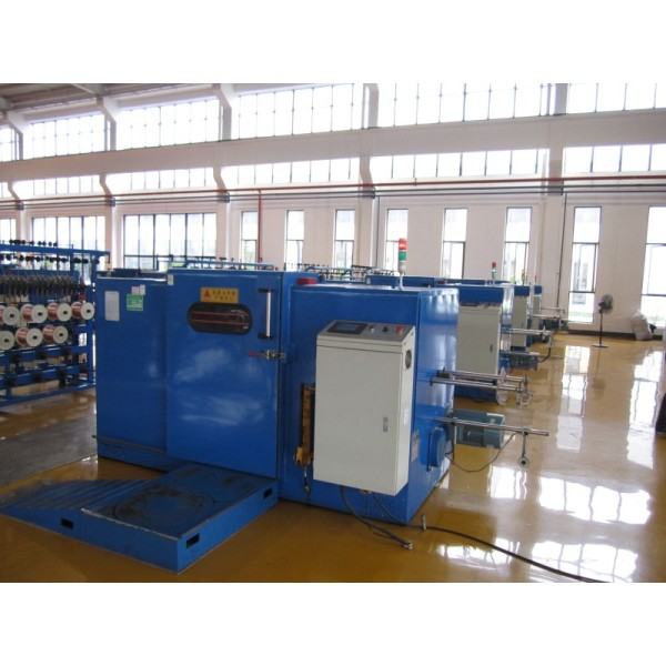 Double Twist Buncher Wire Stranding Machine 5Kgf Magnetic Powder Clutch Equipment
