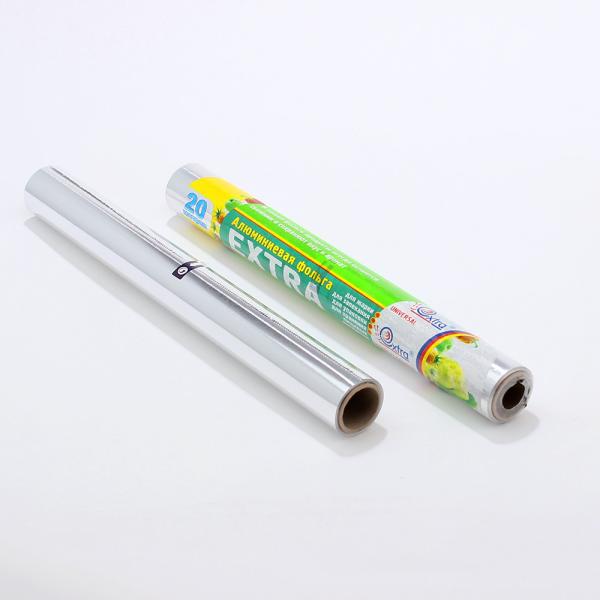 Customized Size Foil Paper Shrink Film Aluminum Foil Roll 5m for Kitchen