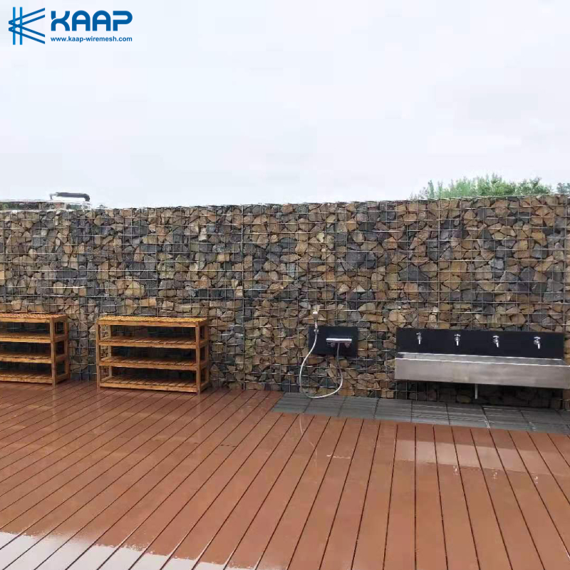 1x0.3x0.7m сваренное украшение сада подпорной стенки корзин Gabion каменное