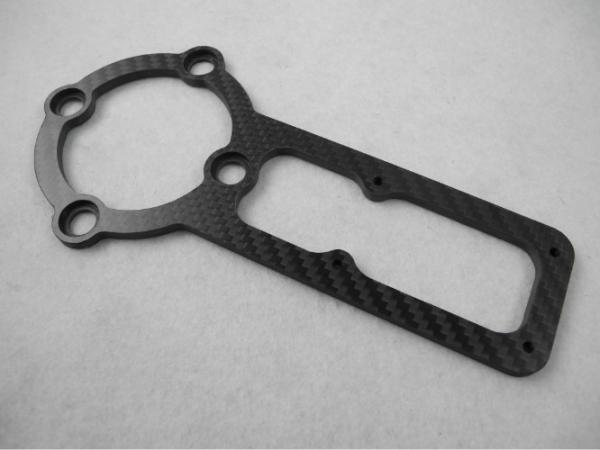 Customized CNC Machining Carbon Fiber Chassis Countersink OEM / ODM
