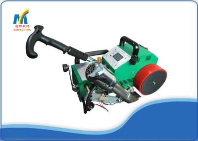 Light Pvc Vinyl Banner Welding Machine / Systems With Leister Hot Air Gun