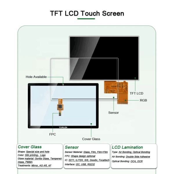 7 inch 800x480 HDMI TFT Display , 7 inch Raspberry Pi Display With HDMI Input
