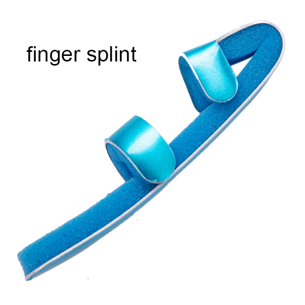 Soft Padded Aluminum Foam Finger Splint Orthopedic Finger Injuries