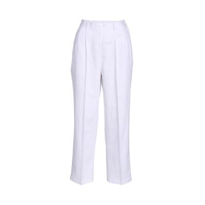 Sarja 100% do algodão de 280 G/M 3/1 de cozinheiro chefe Uniform Pants do laço da correia