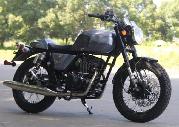 Black Color Gas Powered Motorcycle Front Rear Disc  1700*730*1030mm Size