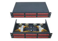 Coffret d'extrémité factice de fibre de port du tiroir 48 pour des réseaux de l'adaptateur de St de Sc de FC/CATV
