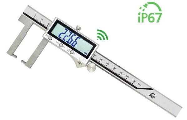 YDE200F Waterproof Caliper with Replaceable Probe for Inner and Outer Grooves