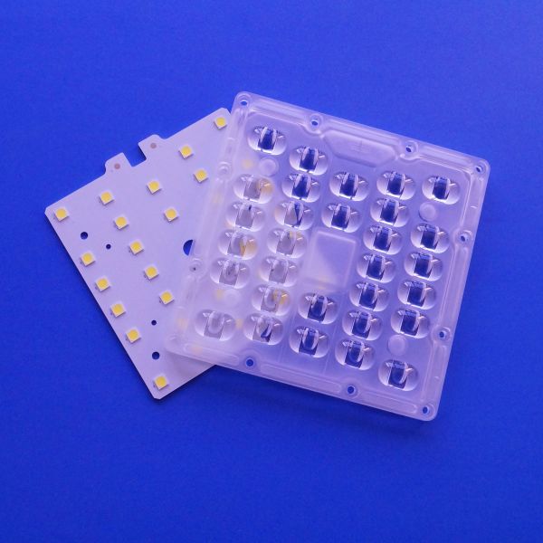 Квадратная форма 130кс130мм СМД 5050 привела светлый модуль с теплоотводом