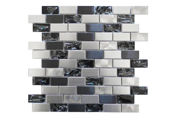 Brick Shape Stainless Steel Ceiling Panels For Reduce Height / Hide Pipelines