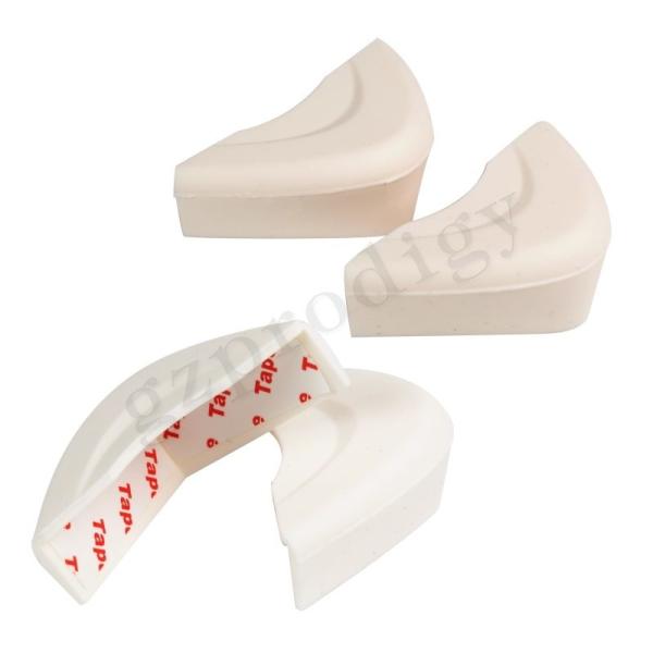 Sturdy Durable Silicone Corner Guards , Nontoxic Silicone Table Edge Protector