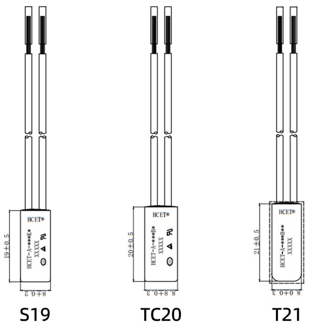 AC KSD9700 Thermal Switch Protector 6A 250V Cutoff 45C For New Energy Charger