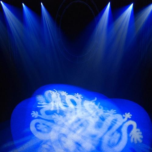 Rgbw Led Moving Head Spot Light , Sharpy Moving Head Light 9 Rotating Pattern